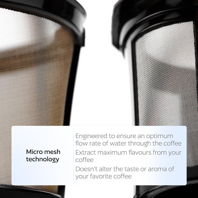 GoodCups 2 Reusable K Cups and Basket Coffee Filter for Keurig K-Duo Hot & Iced Single Serve & Carafe Coffee Maker with MultiStream Technology (Gen 2) - Image 4